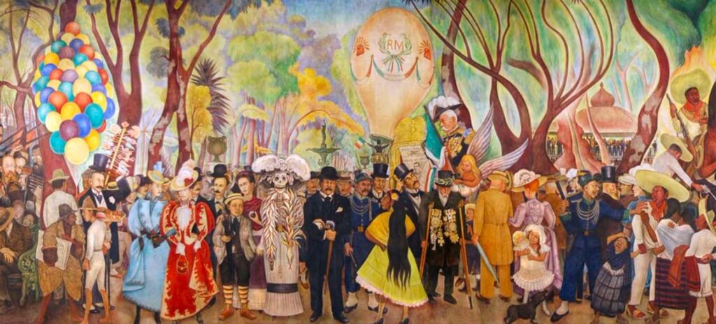 El sueño de Diego Rivera en la Alameda Central: una obra maestra