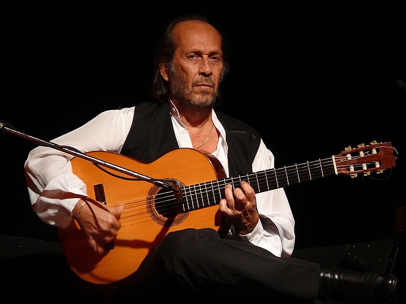 El virtuosismo de Paco de Lucía en un vuelo de guitarra