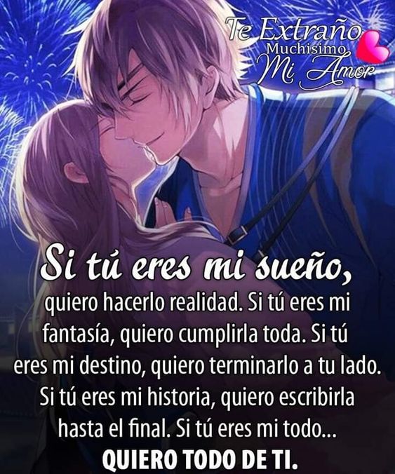 Fantasía hecha realidad: tu amor es mi sueño cumplido