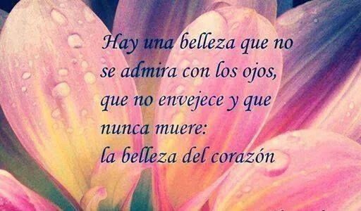 Frases de sueños: la belleza nace en el corazón