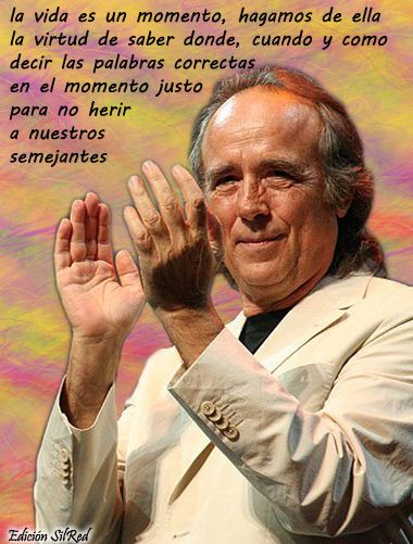 Frases unificadoras de Serrat: ¡Todos sonamos iguales!