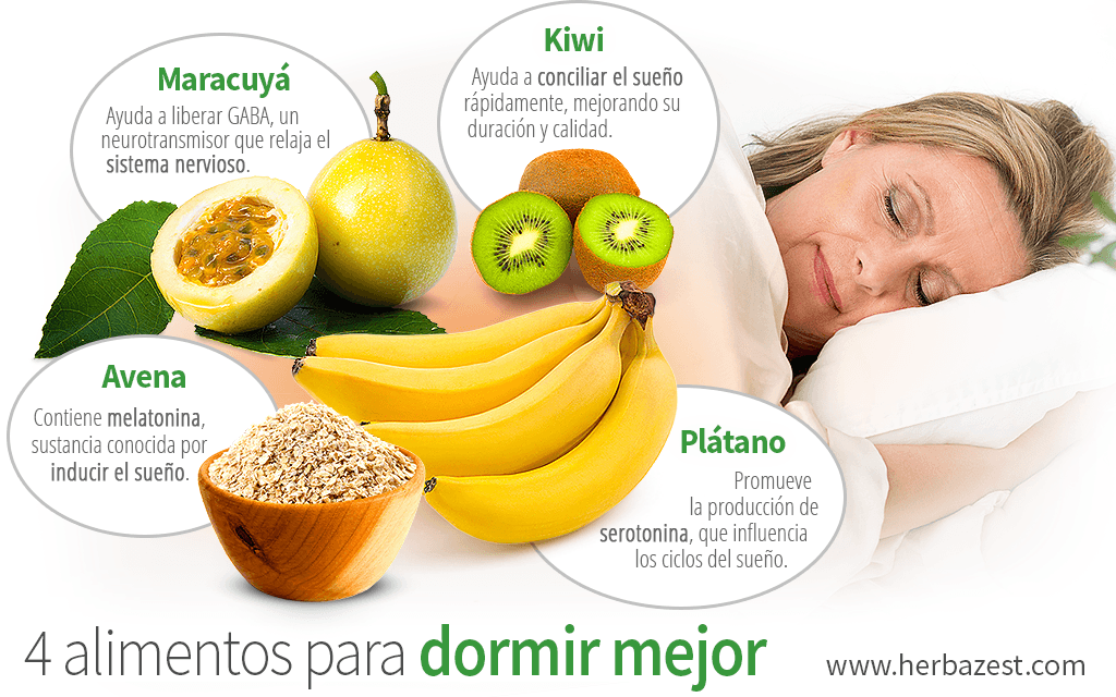 Frutas para dormir mejor: descubre las propiedades curativas