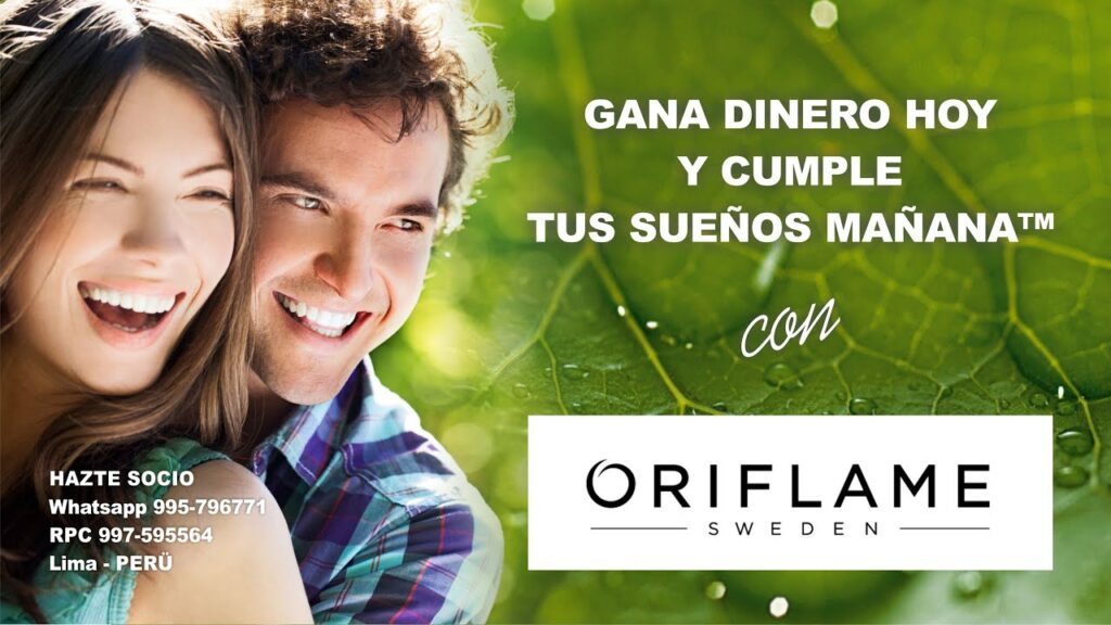 Gana dinero hoy y cumple tus sueños mañana con Oriflame