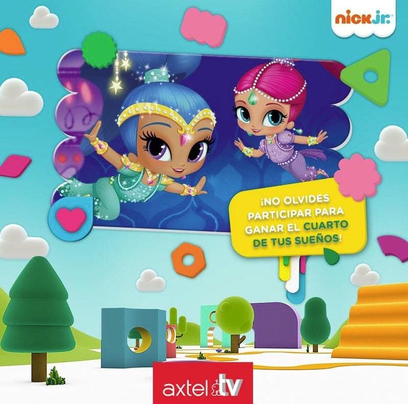 Gana el cuarto de tus sueños con el concurso Shimmer y Shine