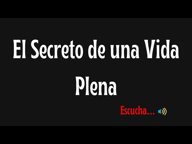 Guarda tus sueños juveniles: el secreto de una vida plena