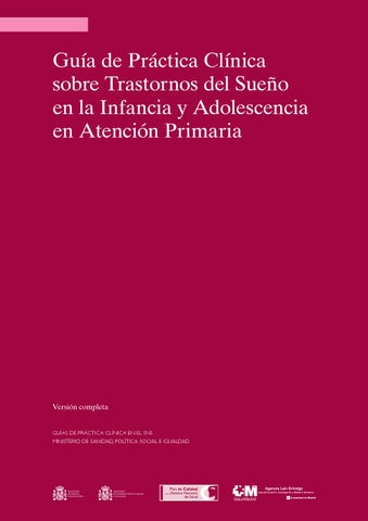 Guía práctica para tratar trastornos del sueño: Patrones alterados