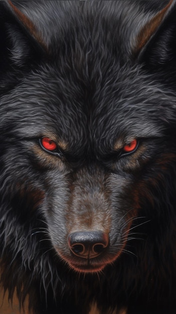 Interpreta tu sueño: Lobo negro de ojos rojos, ¿Qué significa?