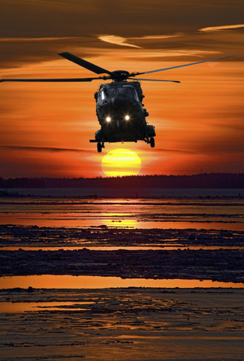 Interpretación de sueño: Helicópteros cayendo en cascada