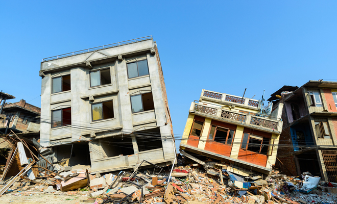 Interpretación de sueños: Temblor y caída de edificios