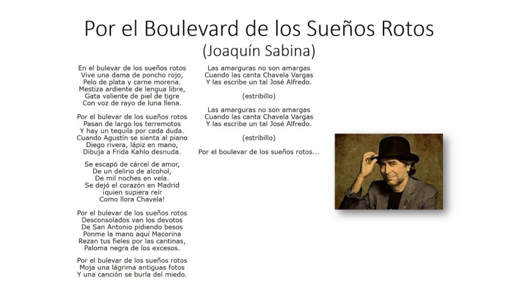 Joaquín Sabina: Bulevar de sueños rotos, aniversario de una leyenda