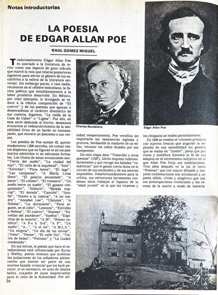 La fascinante época literaria del poema 'Un sueño' de Edgar Allan Poe