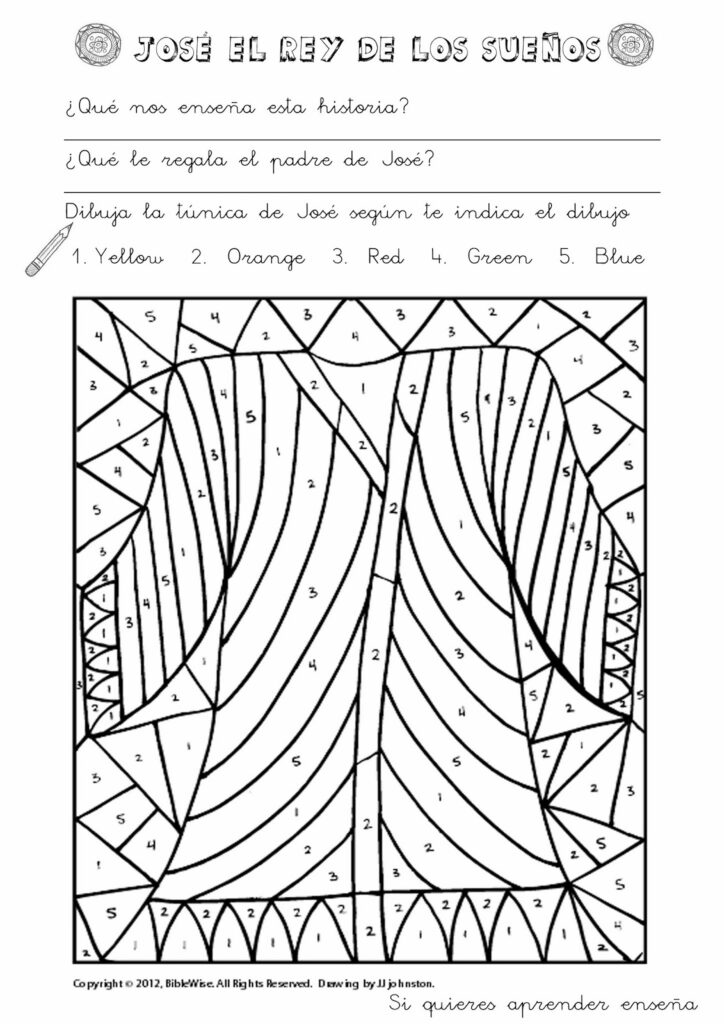 La fascinante historia de José, el rey de los sueños para niños