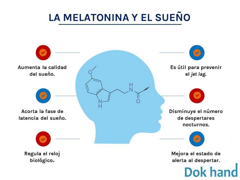 La importancia de la segregación de melatonina en el sueño profundo