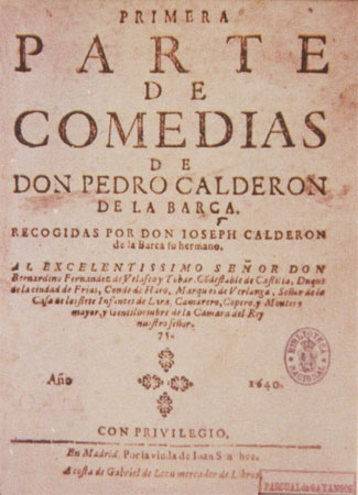 La obra maestra de Calderón: La vida es sueño, publicada en 1635