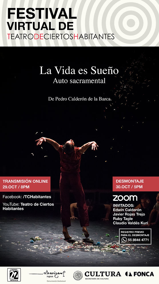 La vida es sueño: programa de mano del Moma Teatre