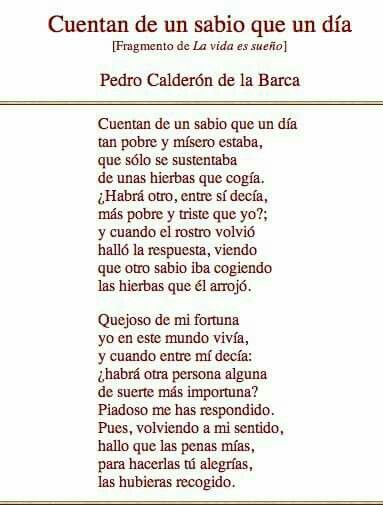 La vida es un sueño: poema de Pedro Calderón que te hará reflexionar