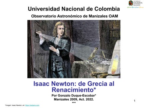 Las luchas de Isaac Newton por hacer realidad su sueño