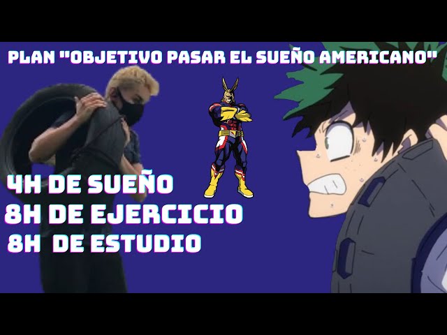 Logra el sueño americano: Entrena con Boku no Hero