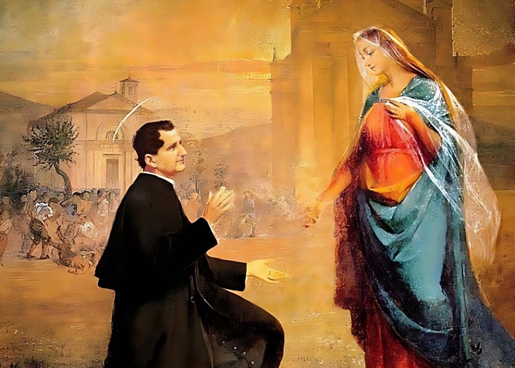 Los impresionantes sueños de San Juan Bosco: La serpiente y el rosario