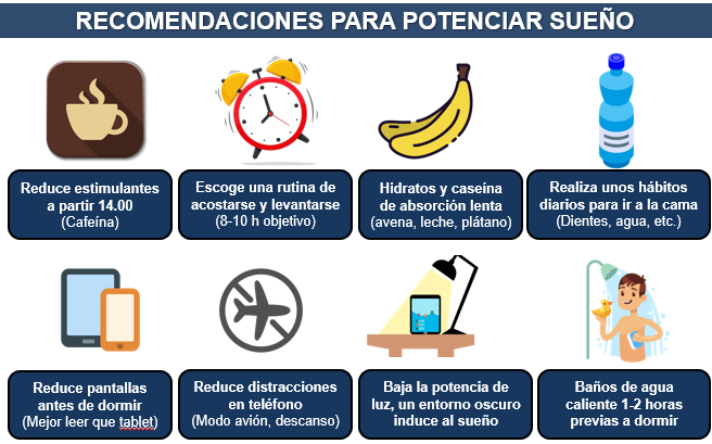 Mejora tu sueño: Programa actividades para descansar mejor