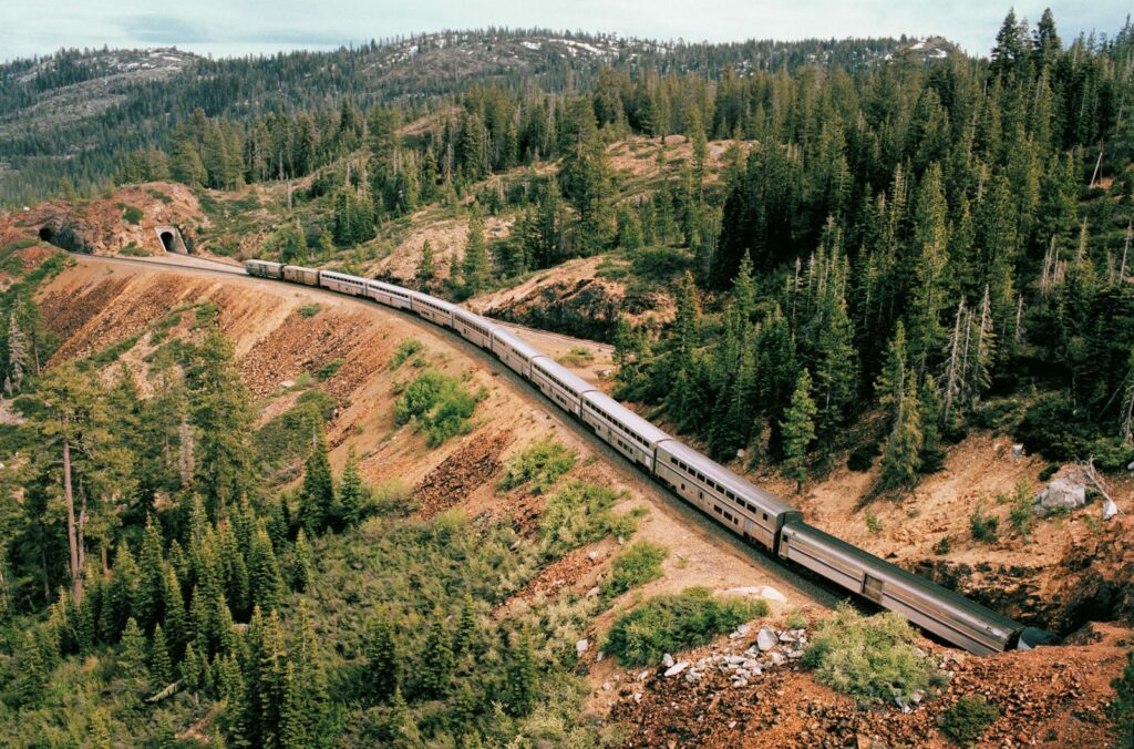 Mi casa se convirtió en un tren y viajé por paisajes increíbles