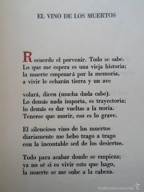 Nacimiento poético: sueño y olvido en un solo verso