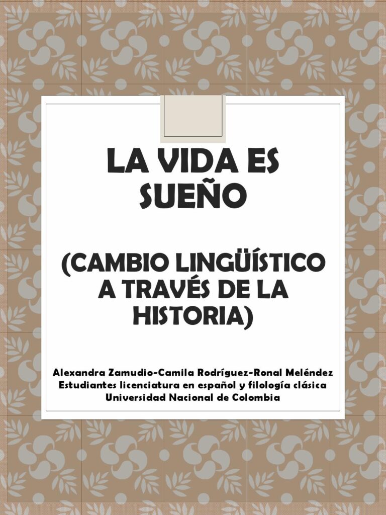 Neologismos en La Vida es Sueño: creando un lenguaje innovador