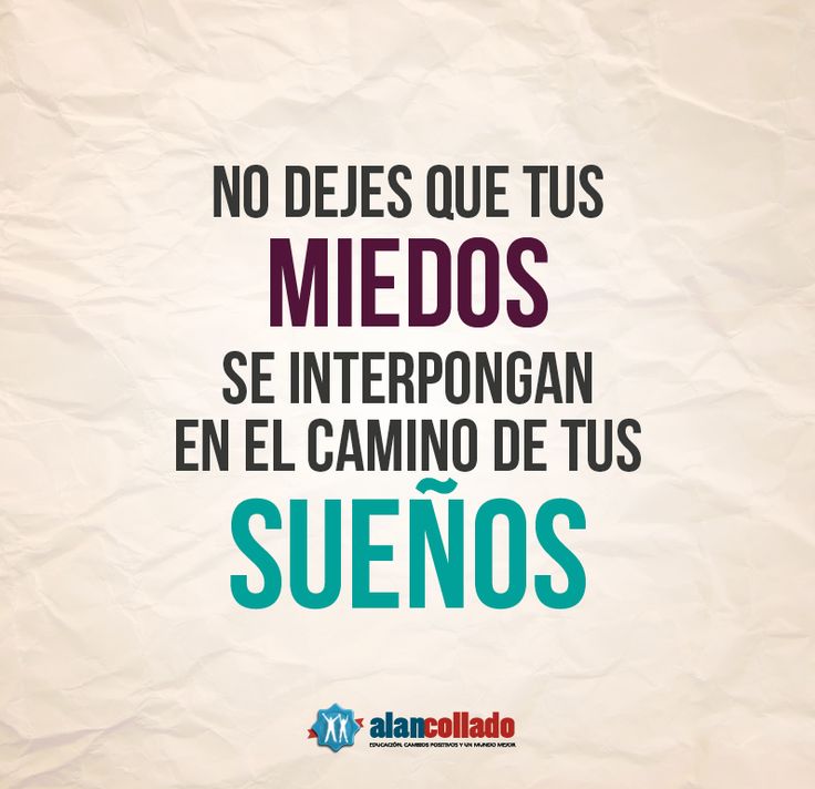 No dejes que tus sueños se desvanezcan: ¡supera tus miedos y sigue adelante!