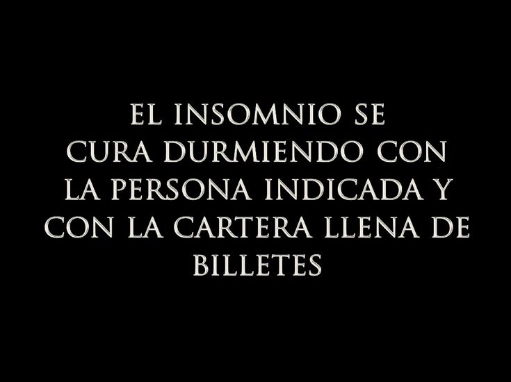 No más insomnio: espera a que llegue la indicada