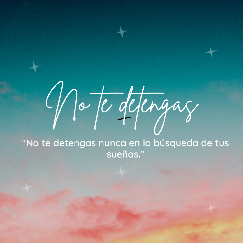 No negocies tus sueños: persíguelos con determinación