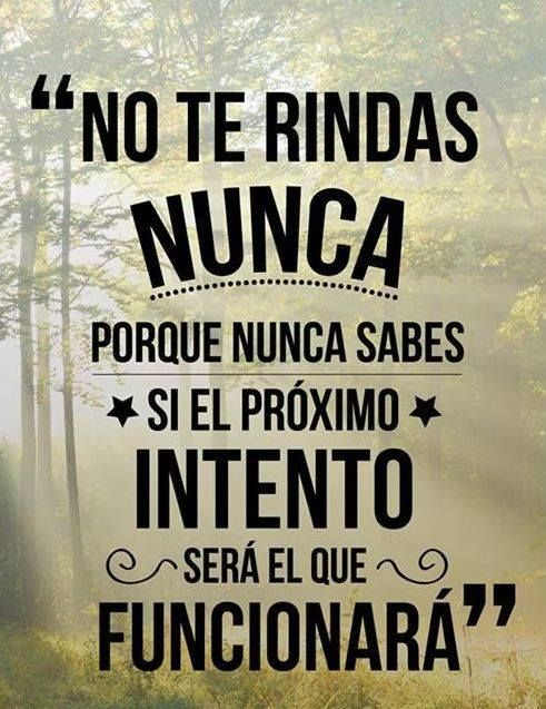 No te rindas: un sueño difícil es señal de éxito