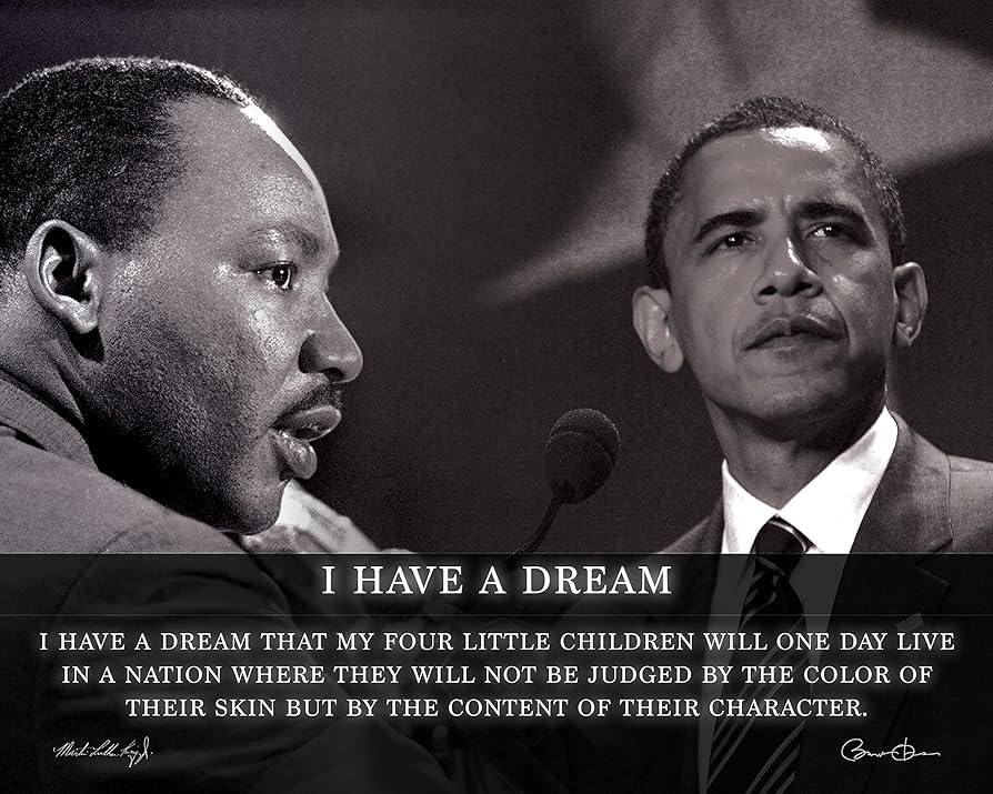 Obama y la icónica frase de Martin Luther King: Tuve un sueño