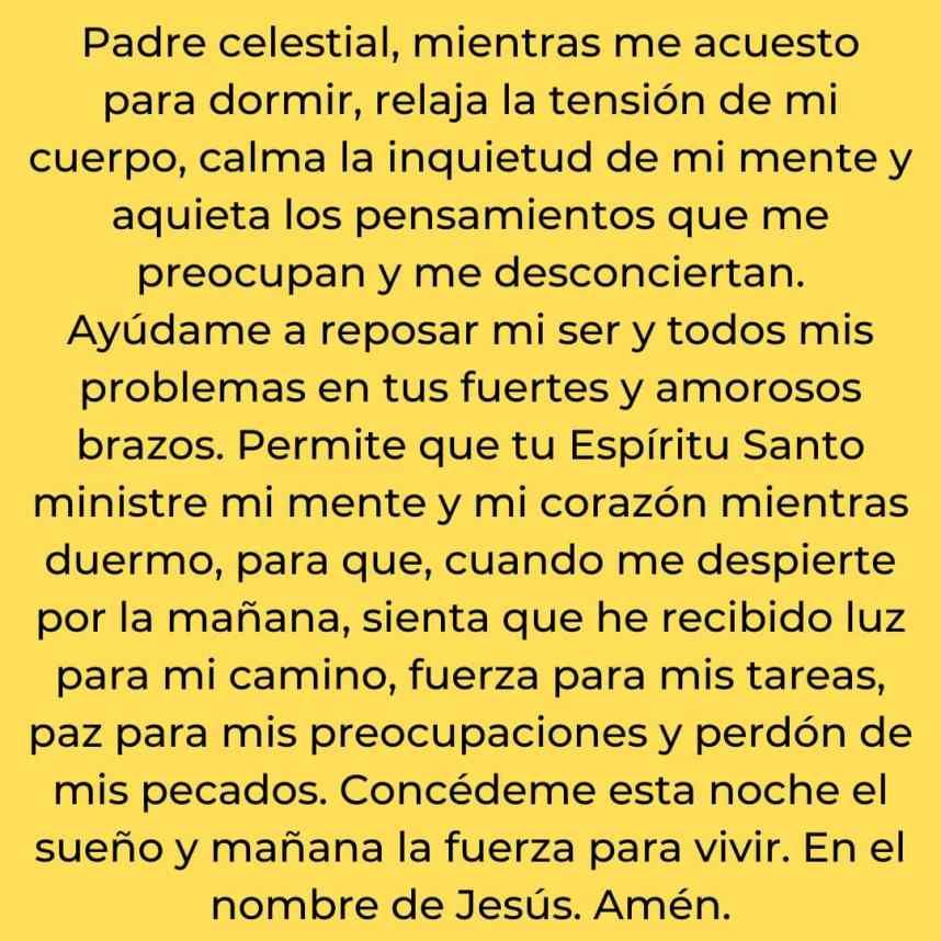 Oración milagrosa para dormir en paz: ¡Dile adiós al insomnio!