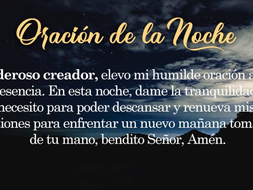 Oración nocturna para dormir en paz: ¡Descansa en calma!