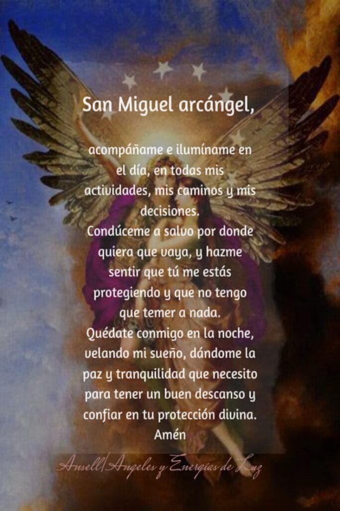 Protege tu sueño con la oración al Arcángel Miguel