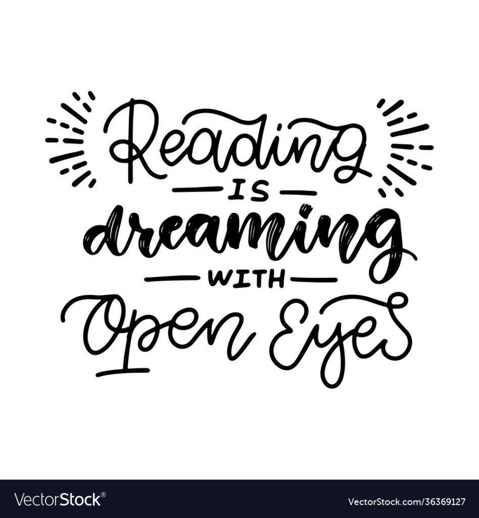 Reading: dreaming with open eyes