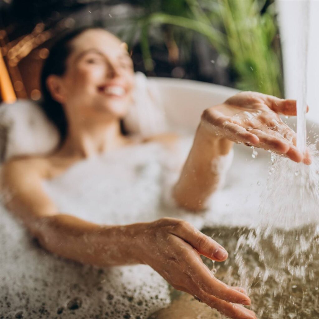 Relájate y duerme profundamente con un baño nocturno