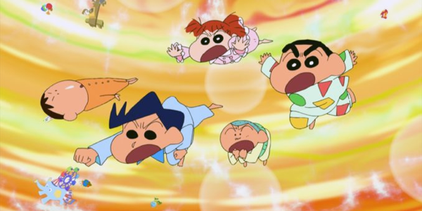 Shin-chan: Asalto en el mundo de los sueños ¡en castellano!