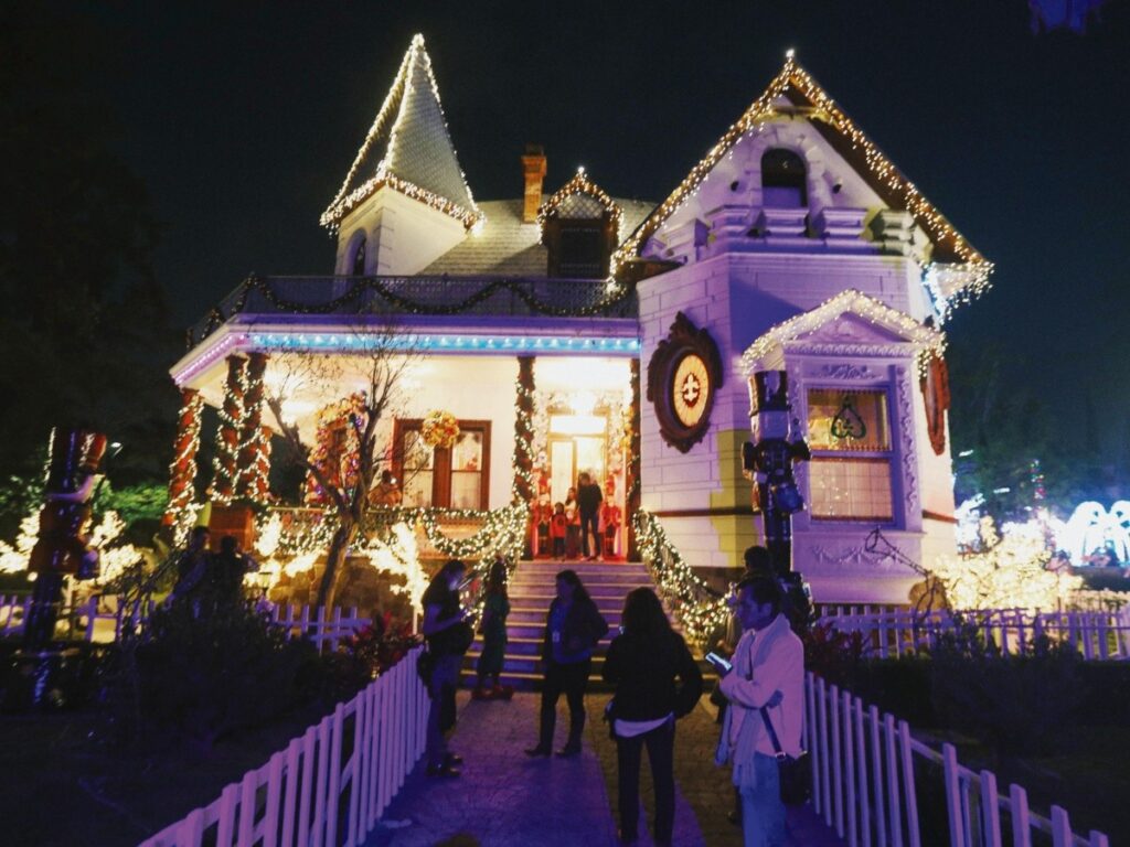 ¡Sueña con el mágico espectáculo de luces navideñas en Avenida Vallarta!