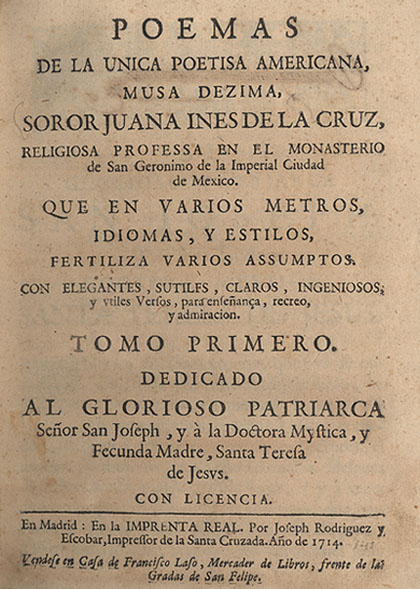 Sueño completo de Sor Juana: poema de ensueño