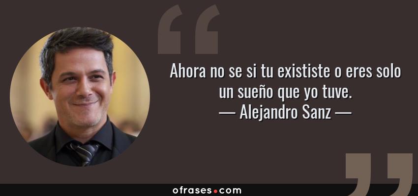 Sueño con Alejandro Sanz: ¿Eres real o solo un sueño?