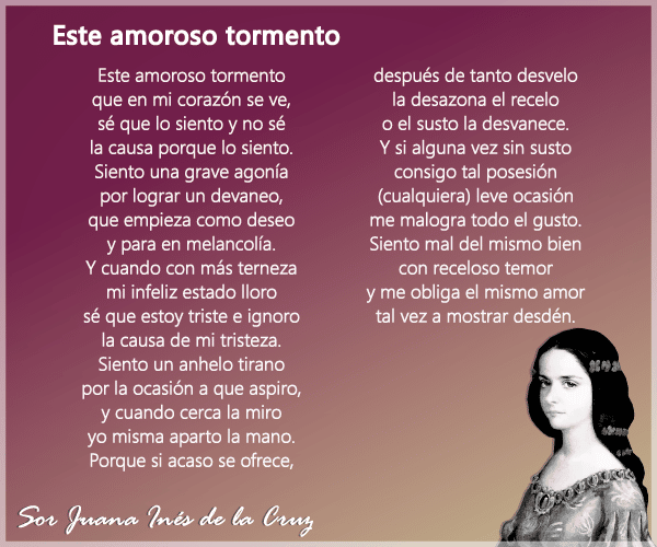 Sueño de Inés de la Cruz: poema de amor y pasión