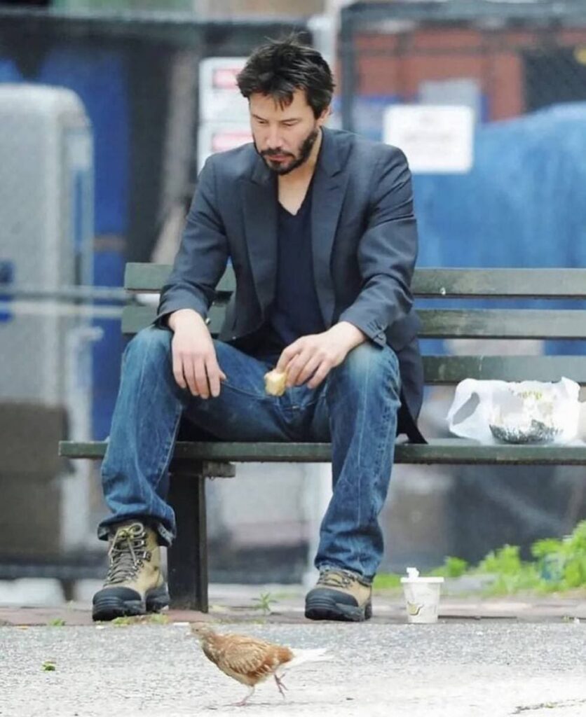 Sueño de Keanu Reeves: Caminar por la calle como cualquier persona