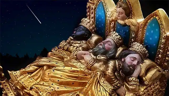 Sueño de Navidad: Los Reyes Magos llegan en la cama