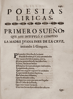 Sueño de Sor Juana: poema completo que te transportará a otra época