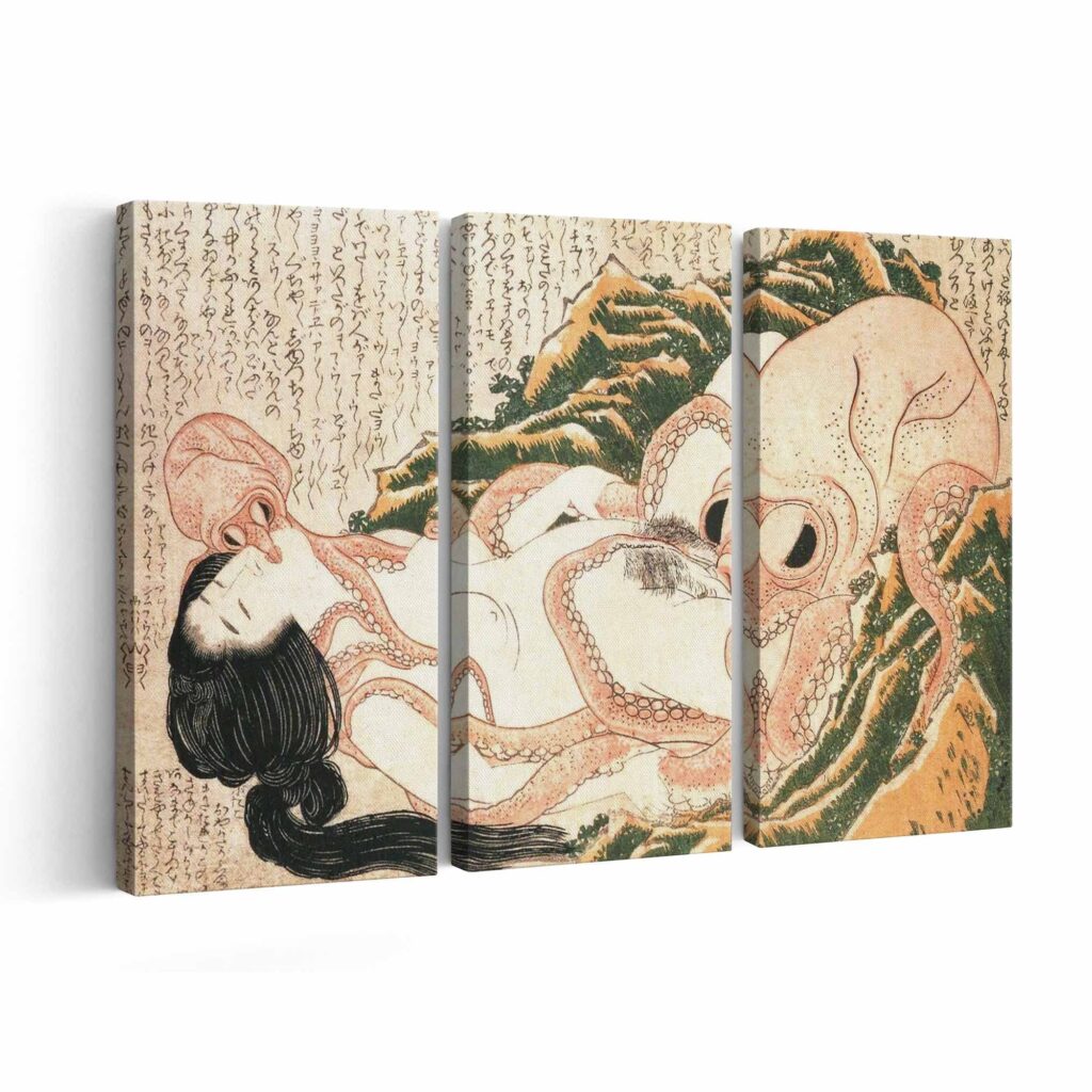 Sueño y arte japonés: Katsushika Hokusai y la mujer del pescador