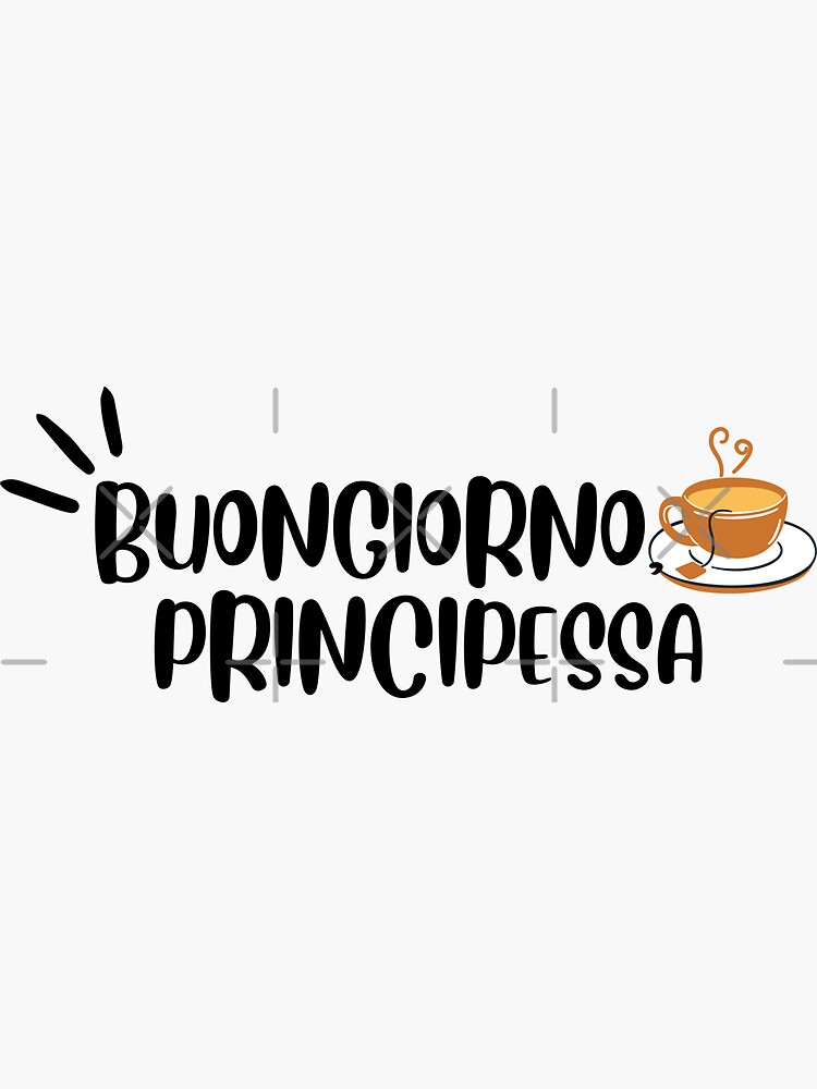 Sueños con amor italiano: Buongiorno Principessa