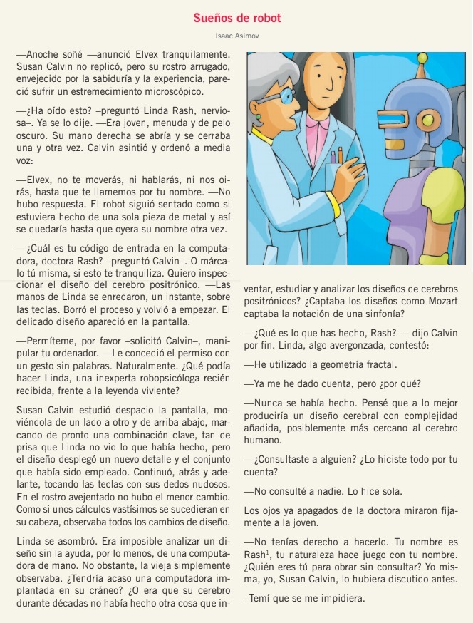 Sueños robóticos: la similitud con el cuento del robot del sueño