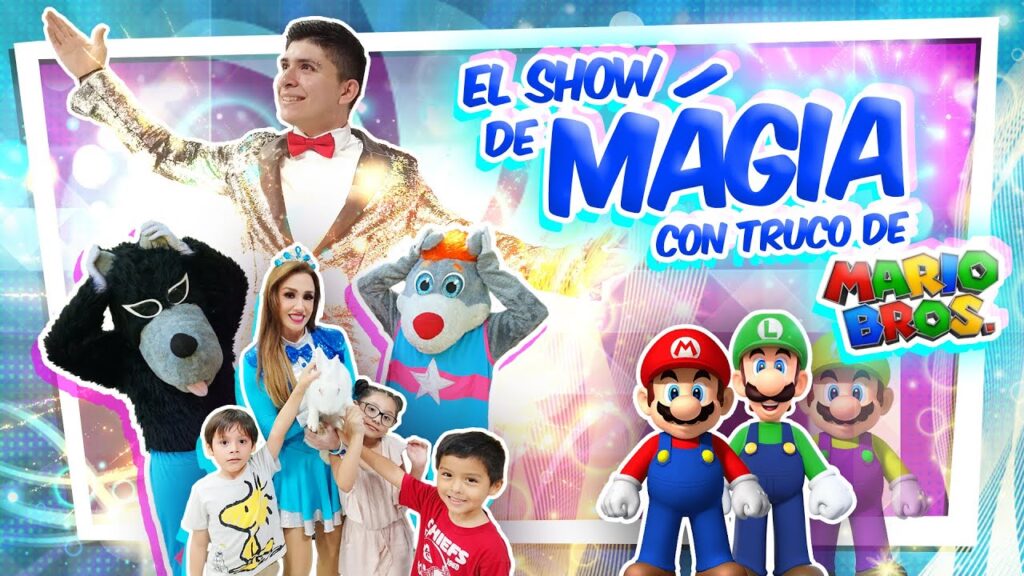 Sumérgete en el mágico circo de mis sueños con Mario Show