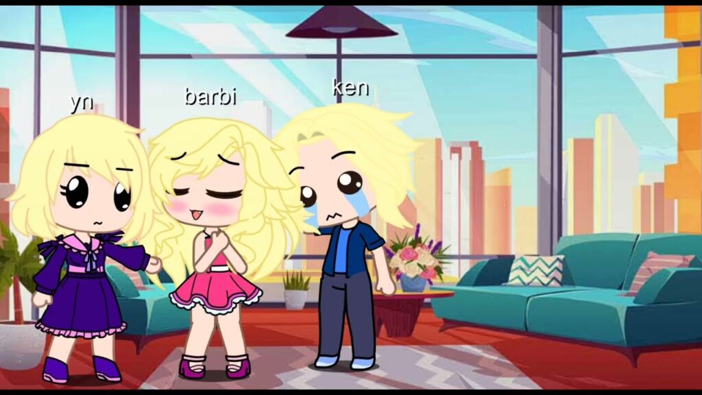 Vive en la casa de tus sueños con Barbie en Gacha Life